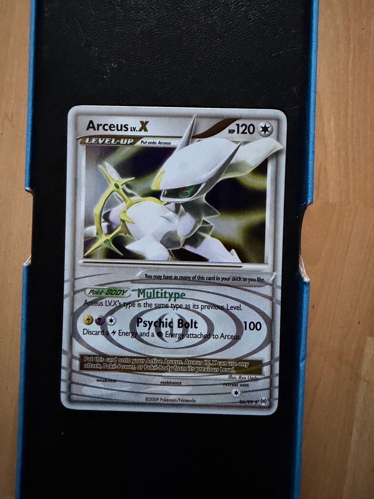 Arceus LV.X Pokémon kaart - Platinum: Arceus set, Hobby en Vrije tijd, Verzamelkaartspellen | Pokémon, Ophalen of Verzenden, Gebruikt