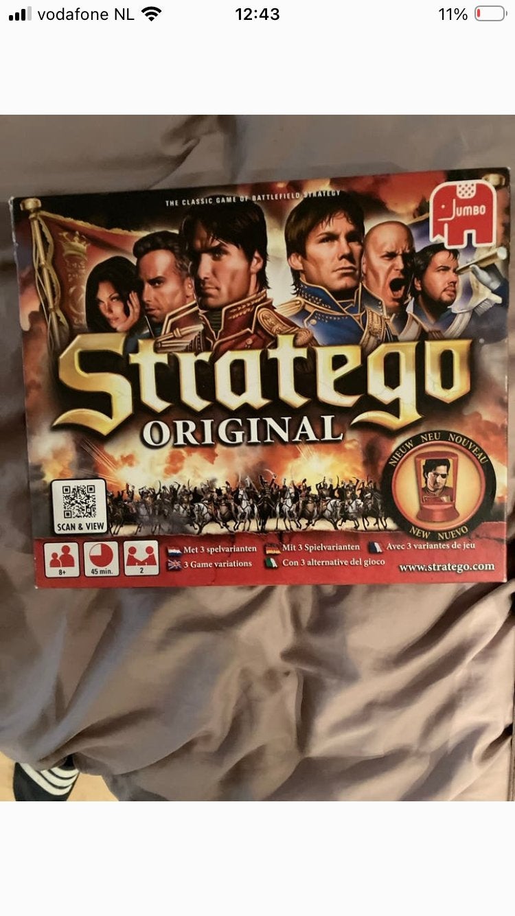 Stratego Original Bordspel - Jumbo, Een of twee spelers, Ophalen of Verzenden, Nieuw