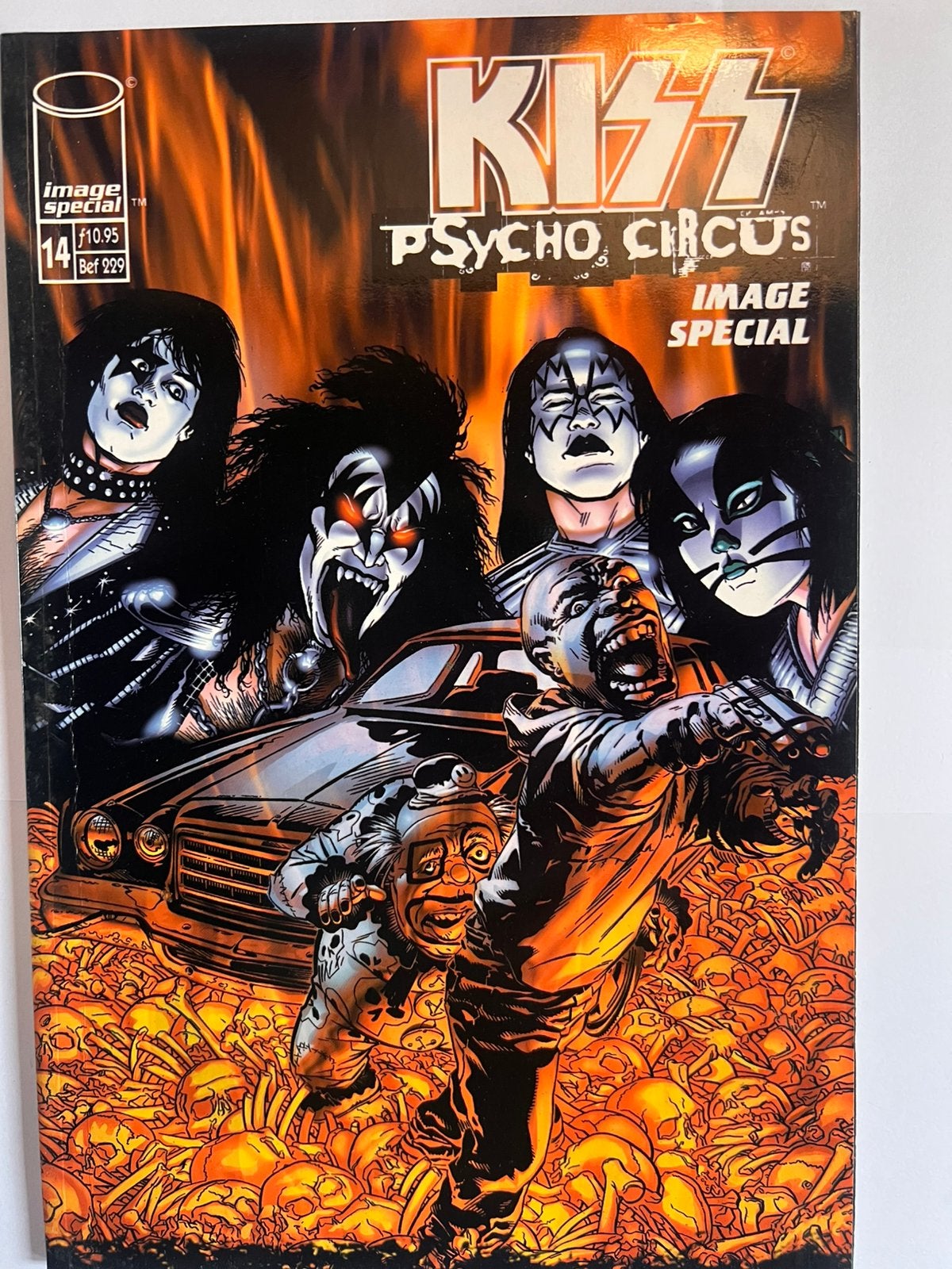 KISS. Paycho Circus 14 super rare!, Eén comic, Ophalen of Verzenden, Zo goed als nieuw, Europa