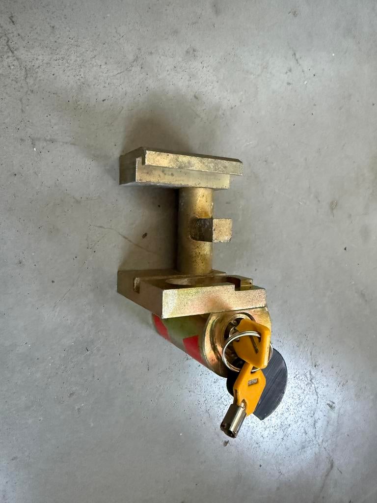 Dissslslot steady ks-24 ks24  koppelingslot aks1300, Caravans en Kamperen, Caravan accessoires, Ophalen of Verzenden, Gebruikt
