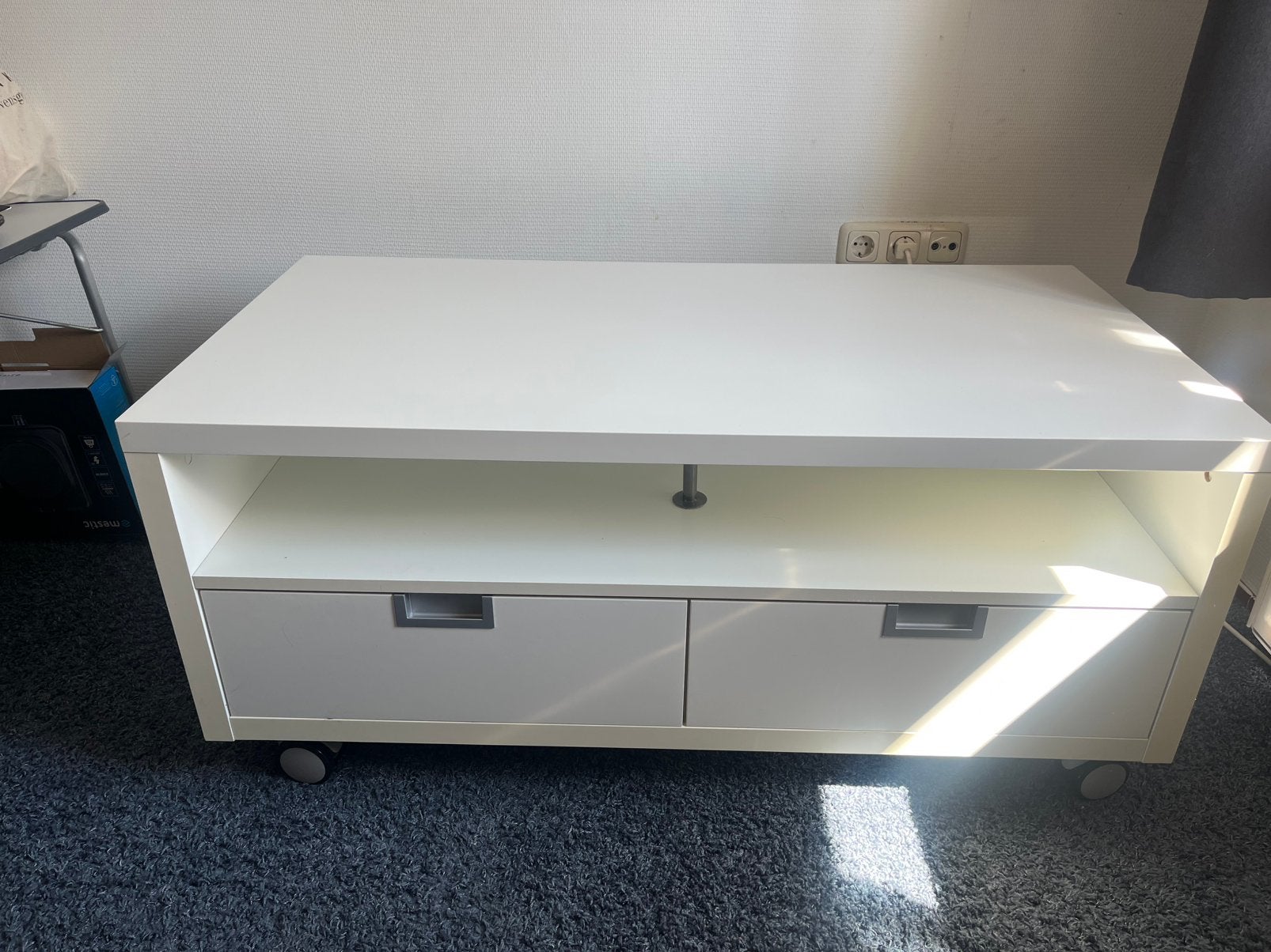 Tv laden kast, Ophalen, 100 tot 150 cm, Zo goed als nieuw, Minder dan 100 cm