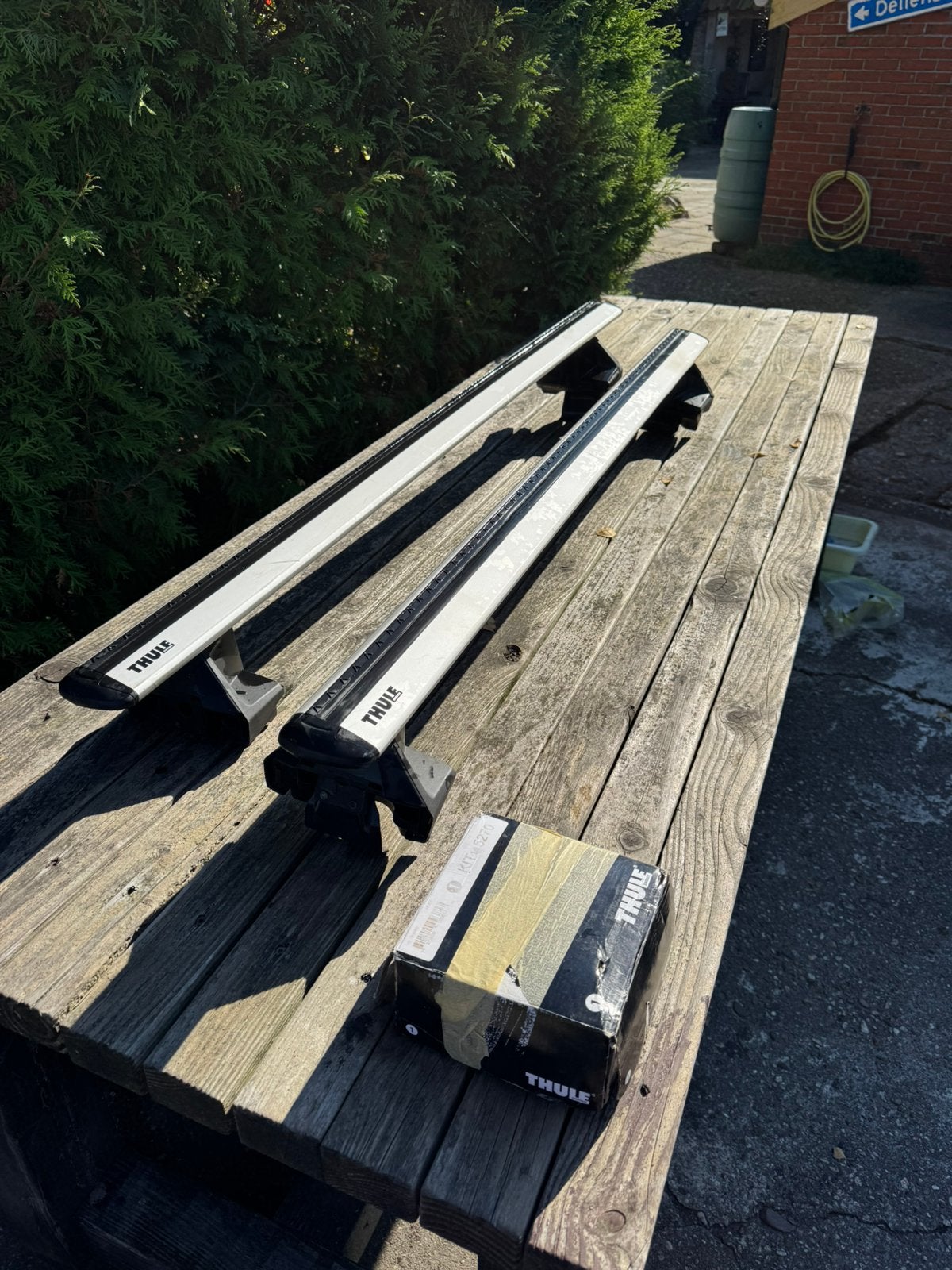 Thule Evo Clamp dakdragers Audi A3 SportBack 2020 t/m heden, Auto diversen, Ophalen, Gebruikt
