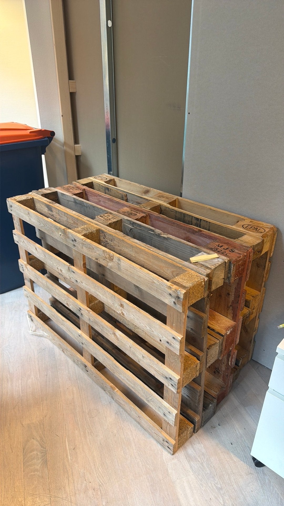 5 pallets - gratis ophalen, Doe-het-zelf en Verbouw, Ophalen, 100 cm of meer, 60 cm of meer, Overige typen