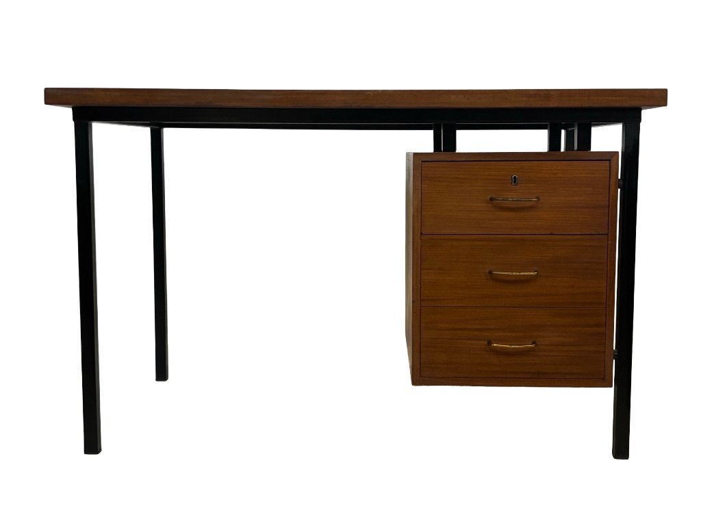Vintage Bureau Jaren 60 Design Werkplek Met Lades, Ophalen, Vintage bureau, Vintage bureau, Vintage bureau