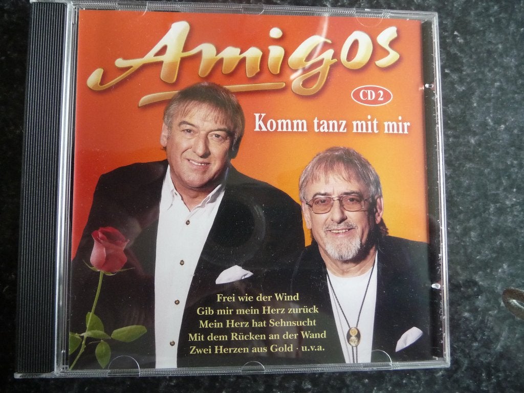 THE AMIGOS - Komm tanz mit mir 1+2, Ophalen of Verzenden, Zo goed als nieuw