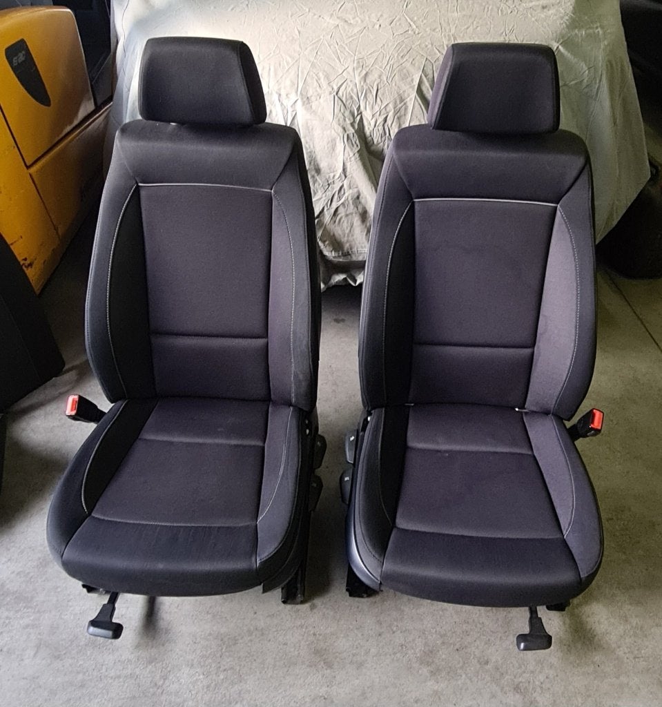 origineel BMW E87 Business Line interieur zwart/donkergrijs, Ophalen, Gebruikt, Bumper, Achter