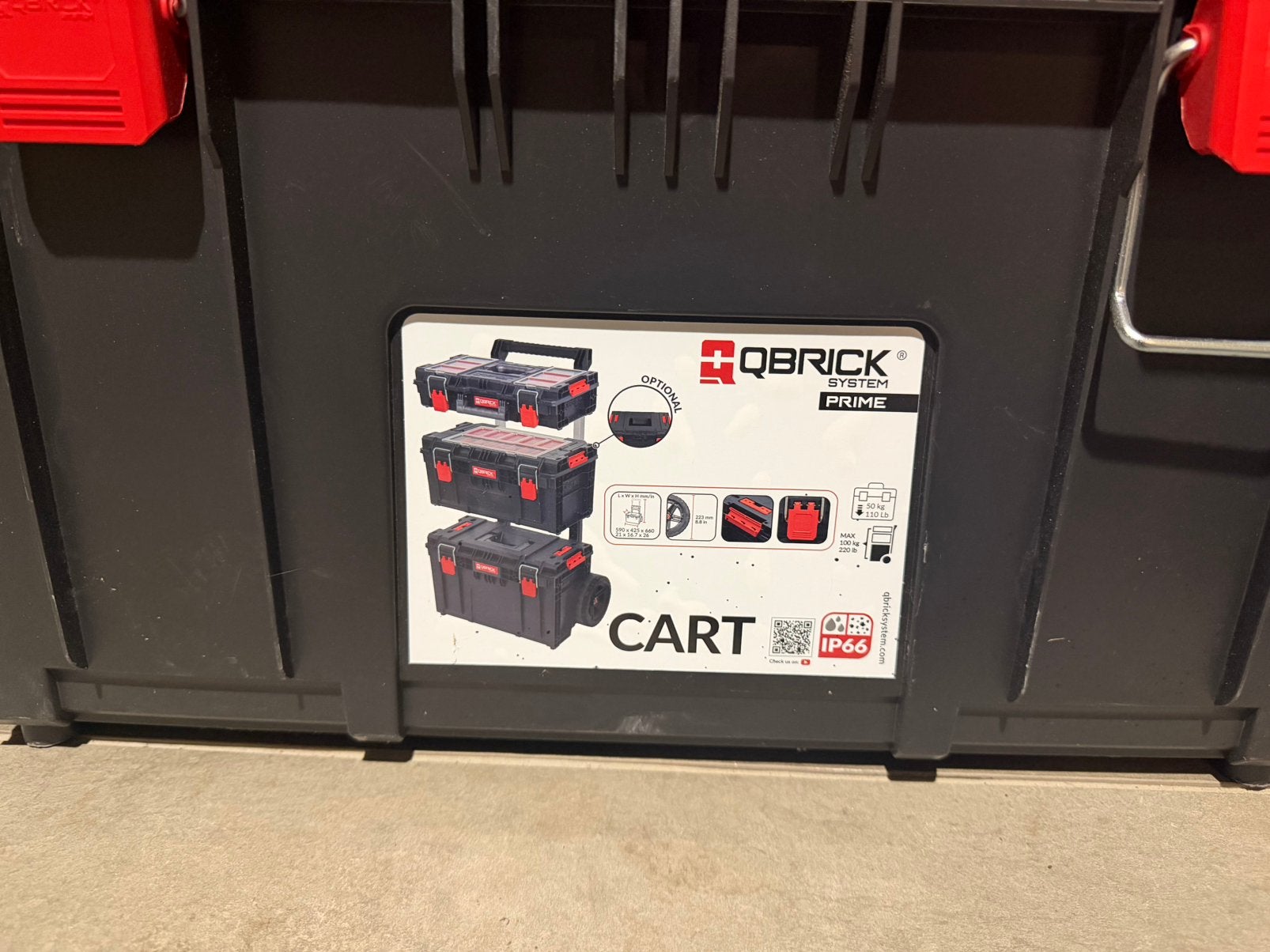 Foto 3 van QBRICK System PRIME Cart