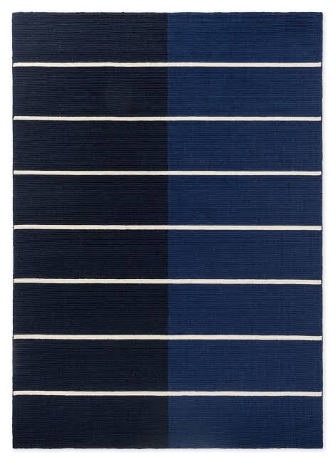 Brink en Campman tapijt Marimekko Tiibet Deep Blue 200 x 280, Ophalen, Blauw, 200 cm of meer, Rechthoekig