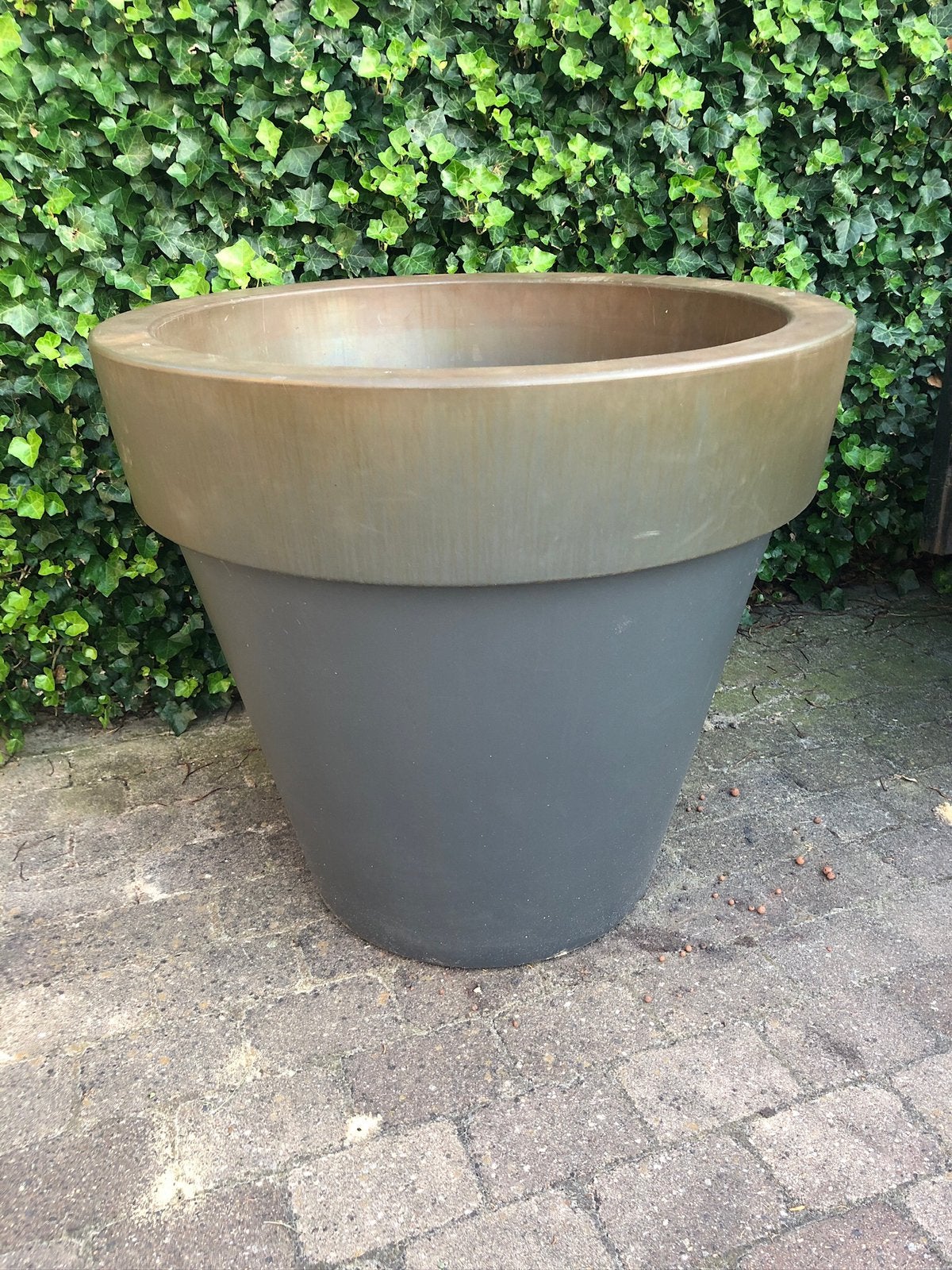 Plantenbak (zware kwaliteit), Ophalen, Zo goed als nieuw, Rond, Kunststof