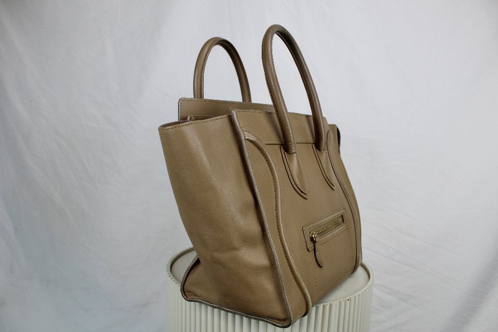 Celine Mini Luggage - 1227, Overige merken, Gebruikt, Bruin, Celine