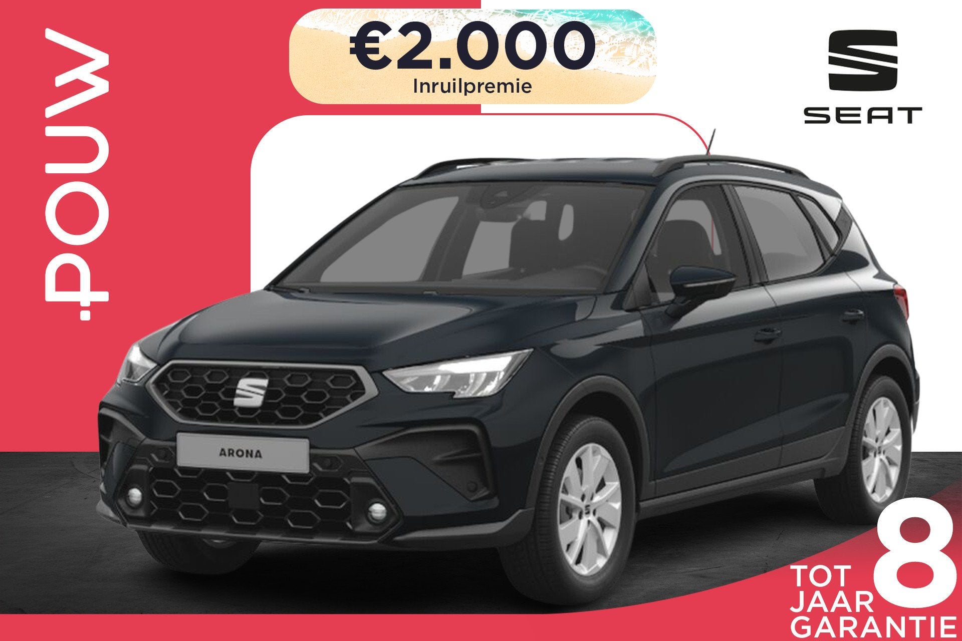 SEAT Arona 1.0 EcoTSI 95pk Style Business Connect | Achterui