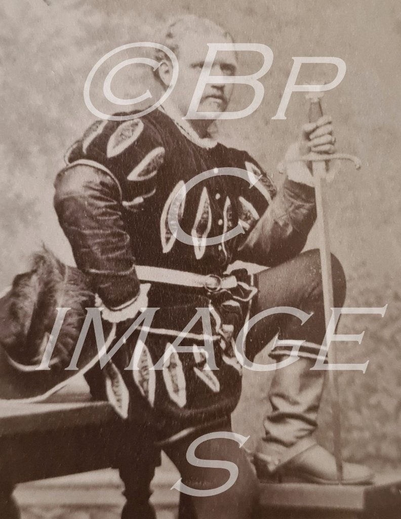 cdv student edelman wambuis en pofbroek 1870's Groningen, Verzamelen, Verzenden, Voor 1940, Gebruikt, Foto