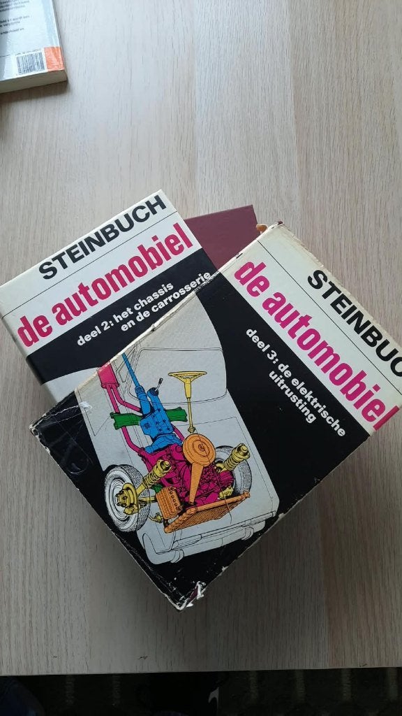 Steinbuch De Automobiel - Deel 1,2 & 3, Gelezen, Algemeen, Ophalen of Verzenden, Steinbuch