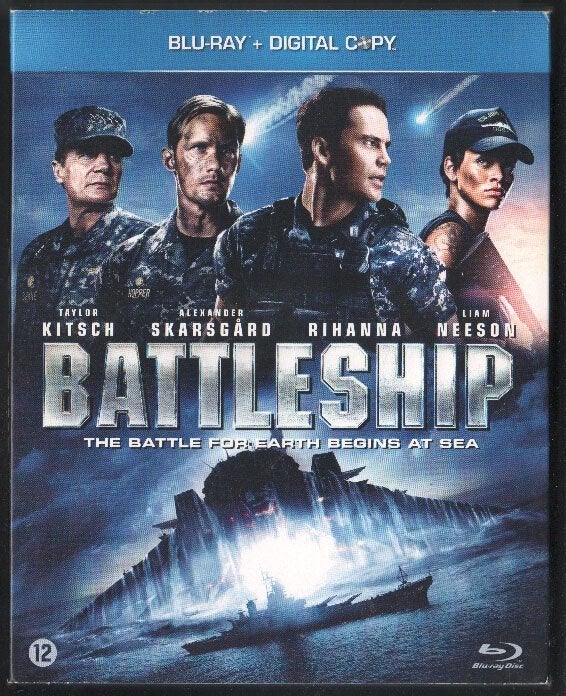 Battleship, SLIPCOVER. Blu-ray., Spaans, Film, Ophalen of Verzenden, Zo goed als nieuw