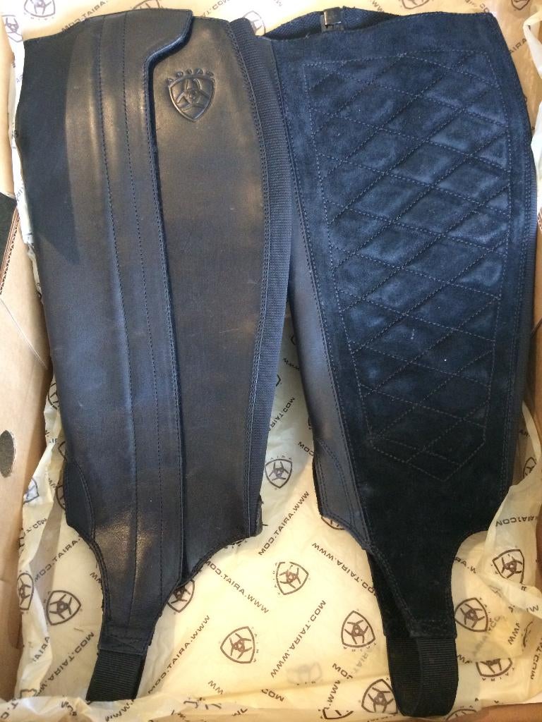 ARIAT Classic Calf-Chaps III Leer/Black, Dieren en Toebehoren, Paardrijkleding, Dressuur, Nieuw, Ophalen of Verzenden, Dames