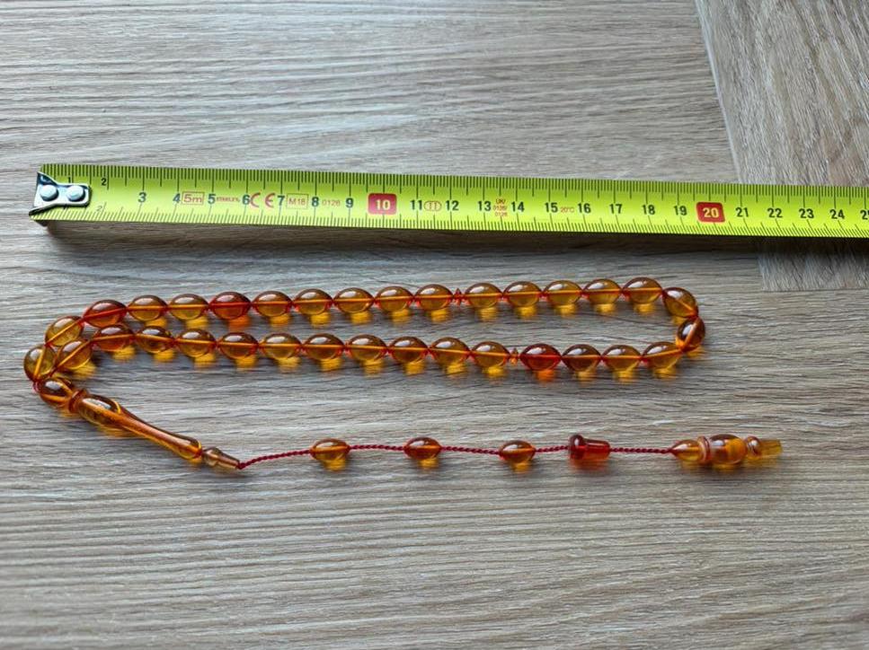 Tesbih - verschillende kleuren ates en sikma kehribar, Ophalen of Verzenden, Nieuw, Overige kleuren, Overige materialen