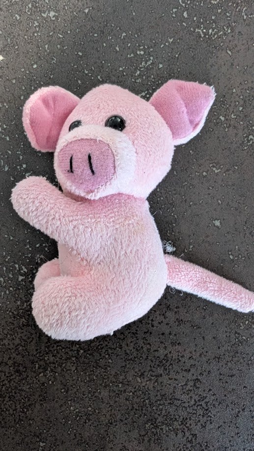 knuffel knijp varken, Ophalen of Verzenden, Gebruikt, Overige typen