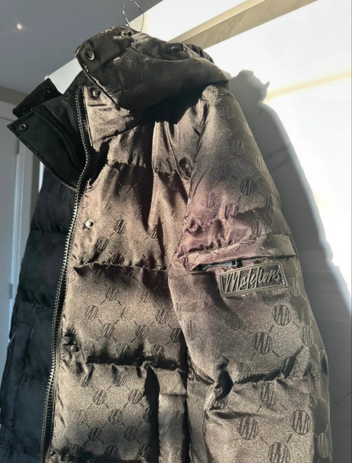 Malelions lange Puffer Jas Zwart - Nieuw, Verzenden, Nieuw, Maat 34 (XS) of kleiner, Zwart