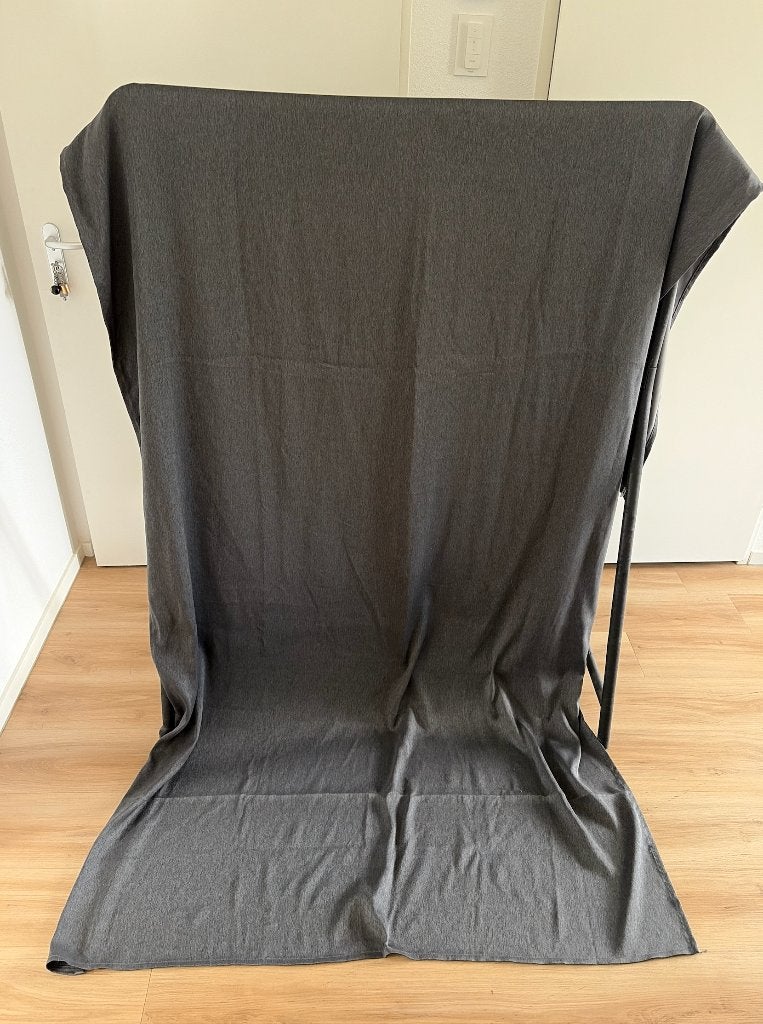 5 IKEA BLAHUVA Gordijnen Grijs 145x300 Grey Blackout Curtain, 300 cm, 145 cm, Ophalen of Verzenden, Zo goed als nieuw