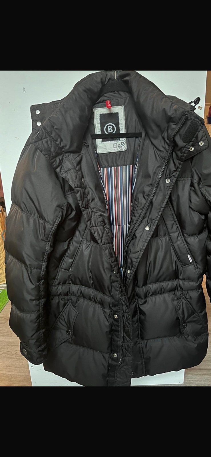 Bogner fire & ice donsen winter/ski jas maat L, Ophalen of Verzenden, Zo goed als nieuw, Maat 48/50 (M), Zwart