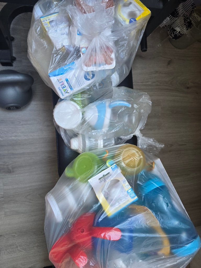 Flesjes drinkbekers, Ophalen, Overige typen