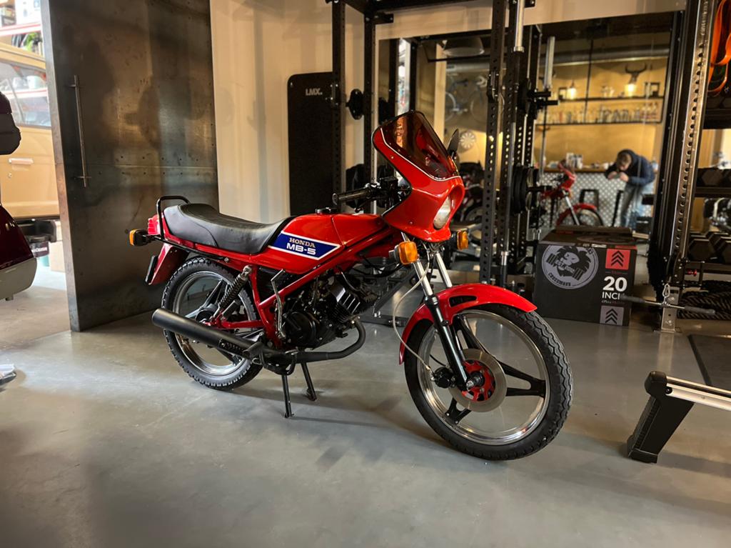 UNIEK - Honda mb5 *NIEUWSTAAT* 1979, Ophalen, Honda, 49 cc, Zo goed als nieuw