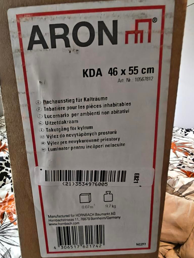 Dakraam, Ophalen, Minder dan 80 cm, Minder dan 80 cm, Nieuw