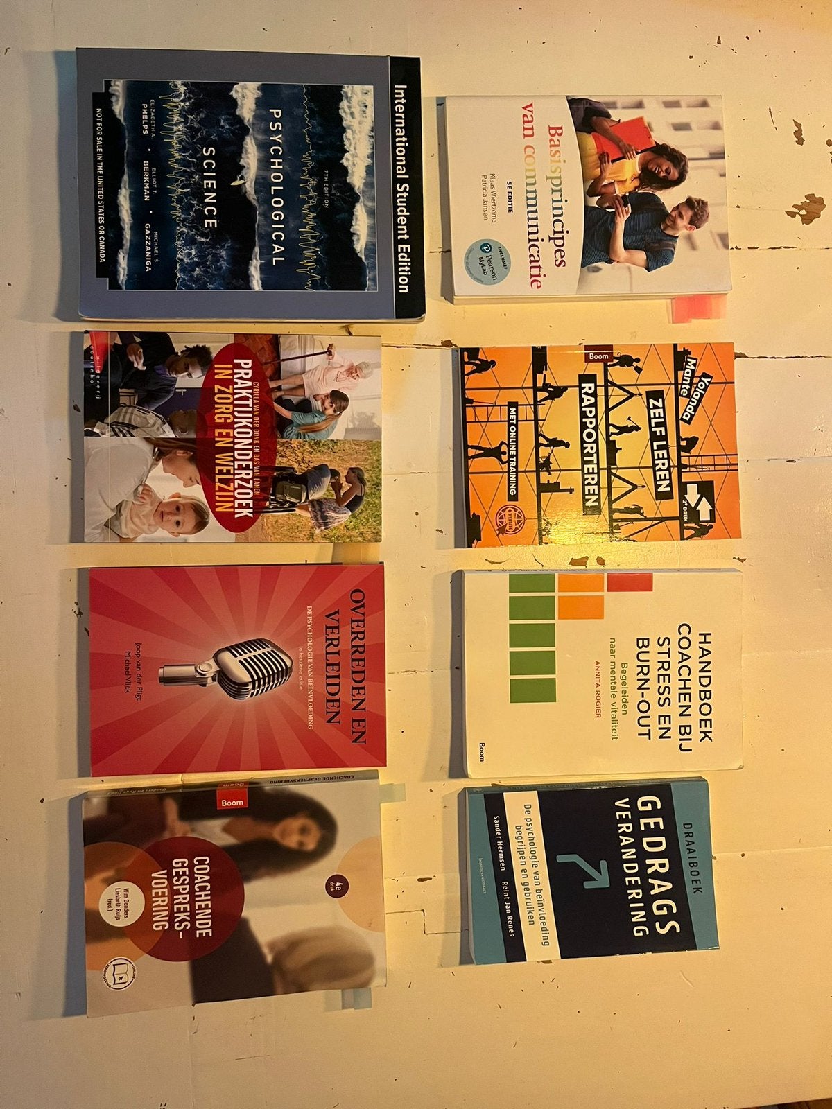 Boeken Toegepaste Psychologie leerjaar 1, Boeken, Studieboeken en Cursussen, Ophalen of Verzenden, Beta, Zo goed als nieuw, HBO