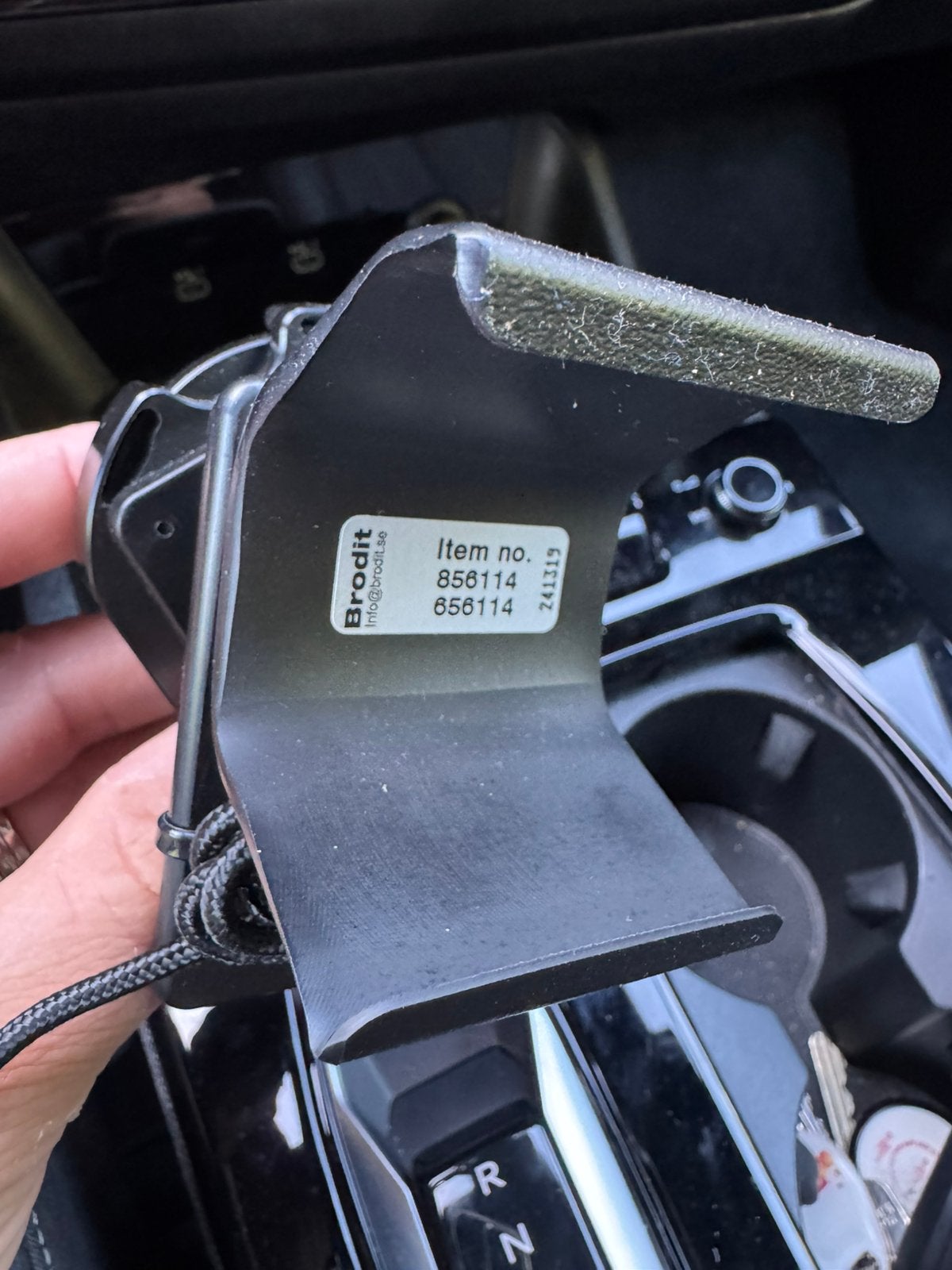 Brodit IPhone GSM houder 856114 voor Audi Q6/Qx modellen, Ophalen of Verzenden, Zo goed als nieuw, Auto