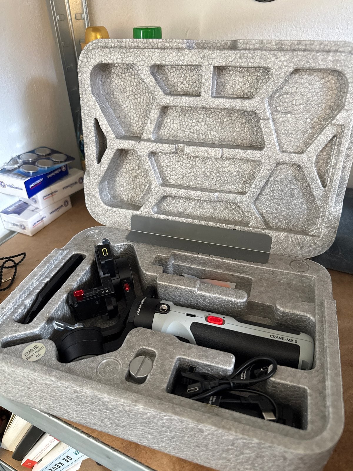 Zhiyun Crane M2S Gimbal Stabilisator, Overige merken, Overige typen, Overige soorten, Zo goed als nieuw