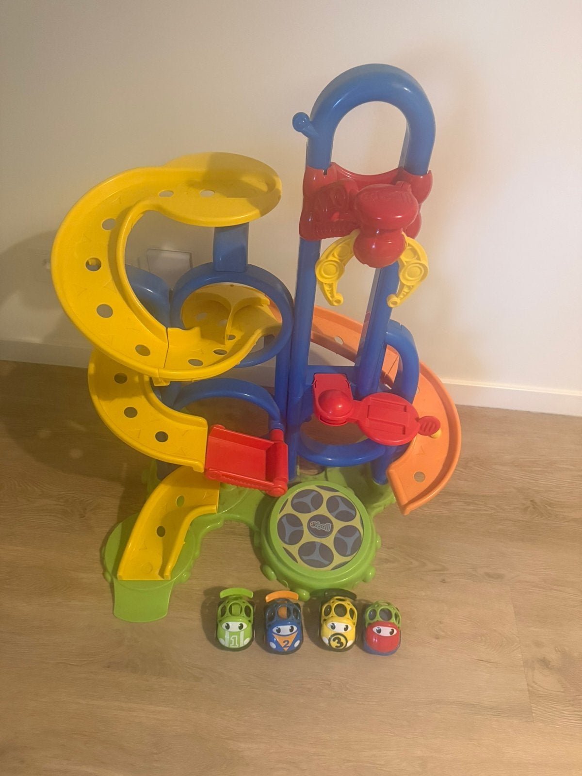 Go ball- grippers baan en 4 autos, Racebaan, Zo goed als nieuw, Handmatig, Ophalen