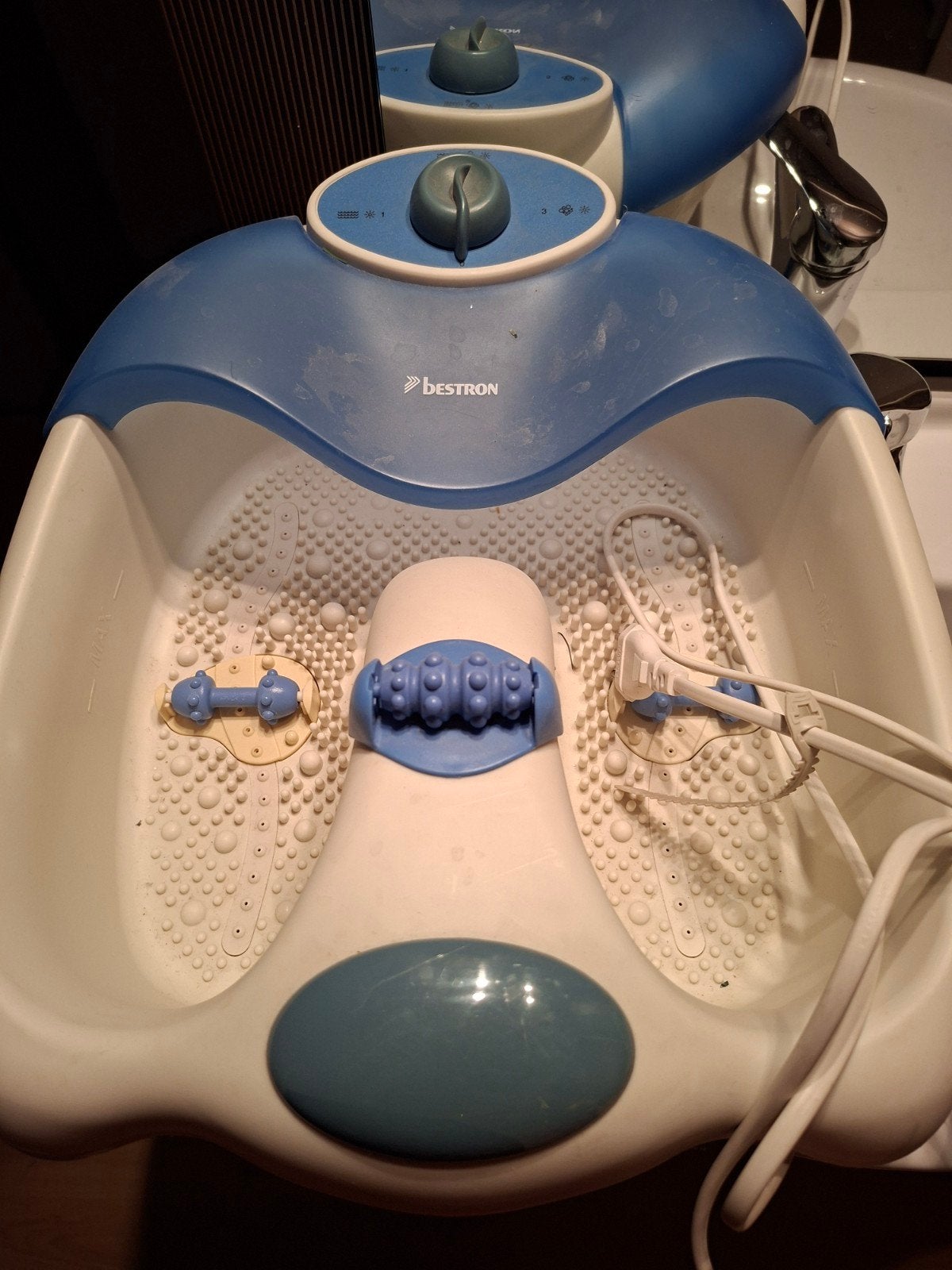 Te koop: Voetenbad met massage, Ophalen, Gebruikt, Hand- en Voetverzorging