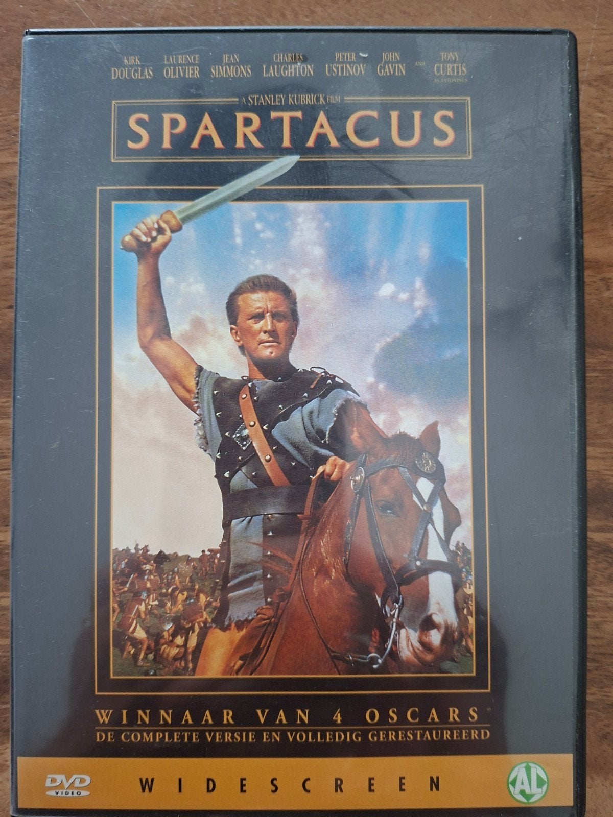Spartacus DVD, Alle leeftijden, Breedbeeld, Ophalen of Verzenden, Zo goed als nieuw