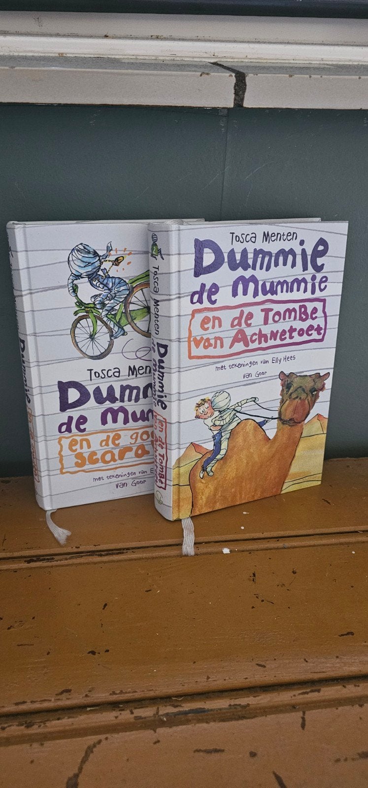 Dummie de Mummie boeken - Tosca Menten (2 delen), Ophalen of Verzenden