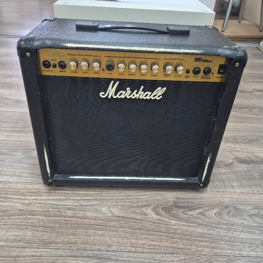 Marshall MG30DFX gitaarversterker Getest en werkend garantie, Gebruikt, Minder dan 50 watt, Ophalen of Verzenden, X