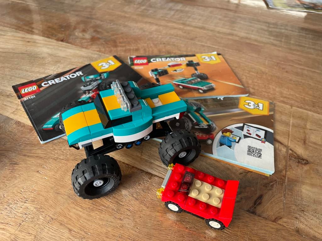 Lego creator 3in1 31101, Ophalen of Verzenden, Gebruikt