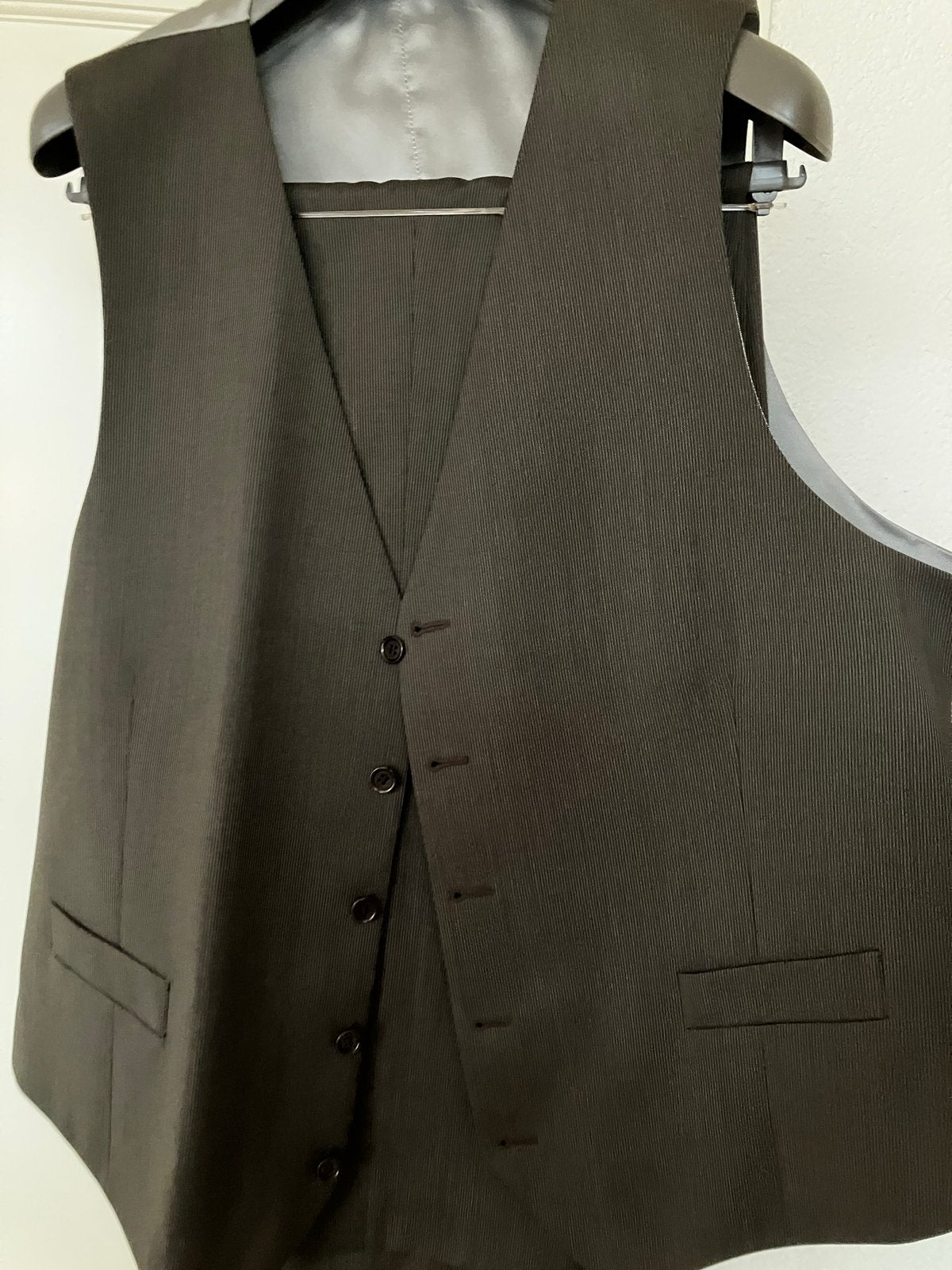 Van Gils Gilet en Pantalon Heren Maat 58 - Zo goed als nieuw, Ophalen of Verzenden, Zo goed als nieuw, Maat 56/58 (XL), Bruin
