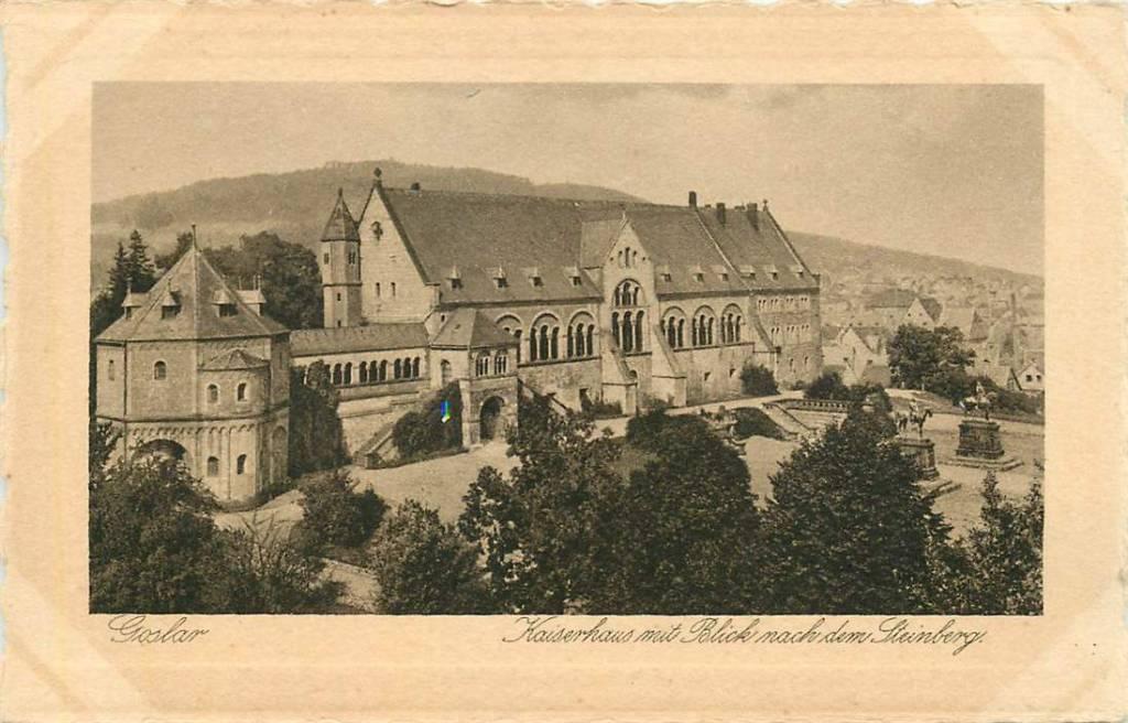 381-423-023 Goslar Kaiserhaus, Verzenden, Voor 1920, Duitsland