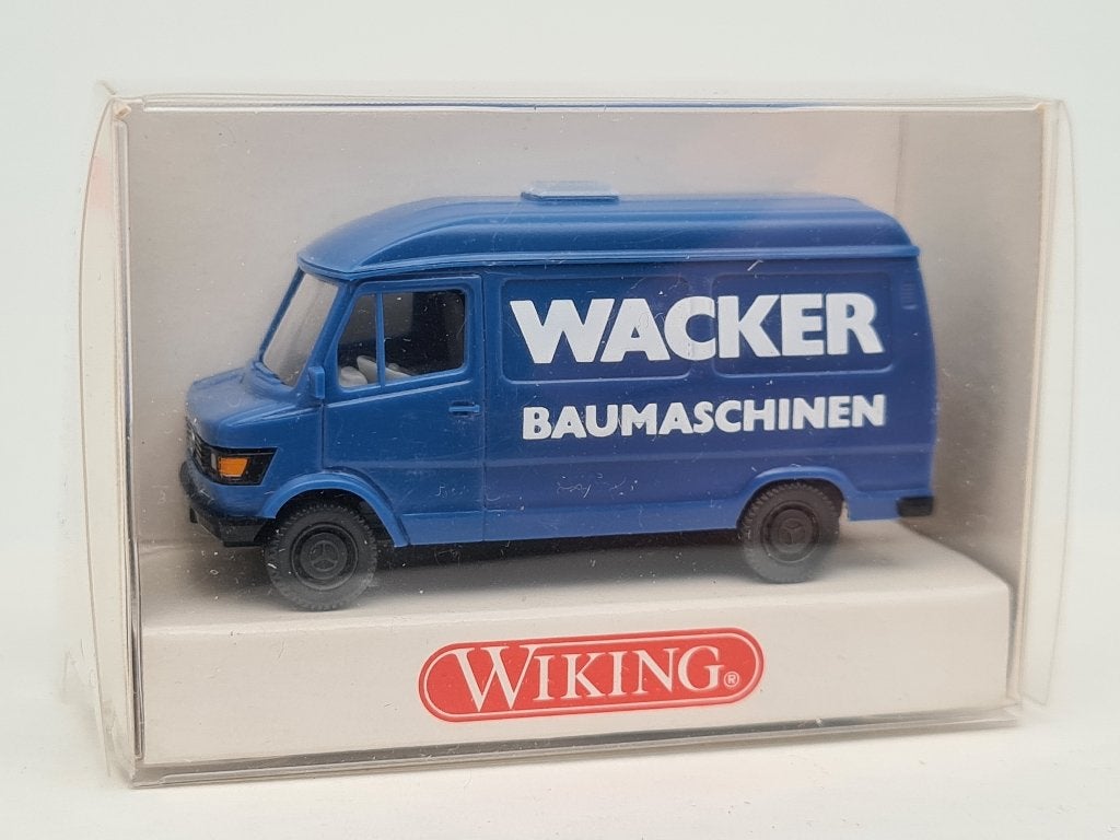 Mercedes 207D Wacker Baumaschinen - Wiking 1/87, Verzenden, Zo goed als nieuw, Auto, Wiking