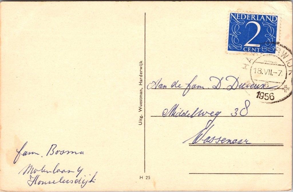 Harderwijk - 7 oude ansichtkaarten Kerken, Verzenden, 1960 tot 1980, Gelopen, Gelderland