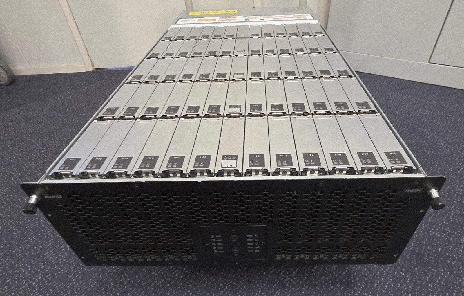 Quanta 60-bay toploader JBOD systeem, Computers en Software, Harde schijven, Ophalen, Gebruikt, 4U, SAS