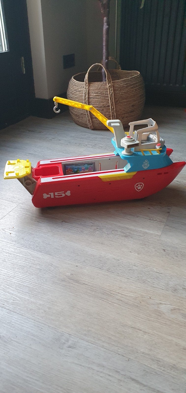 Paw Patrol boot met wielen (en geluid), Ophalen of Verzenden, Gebruikt