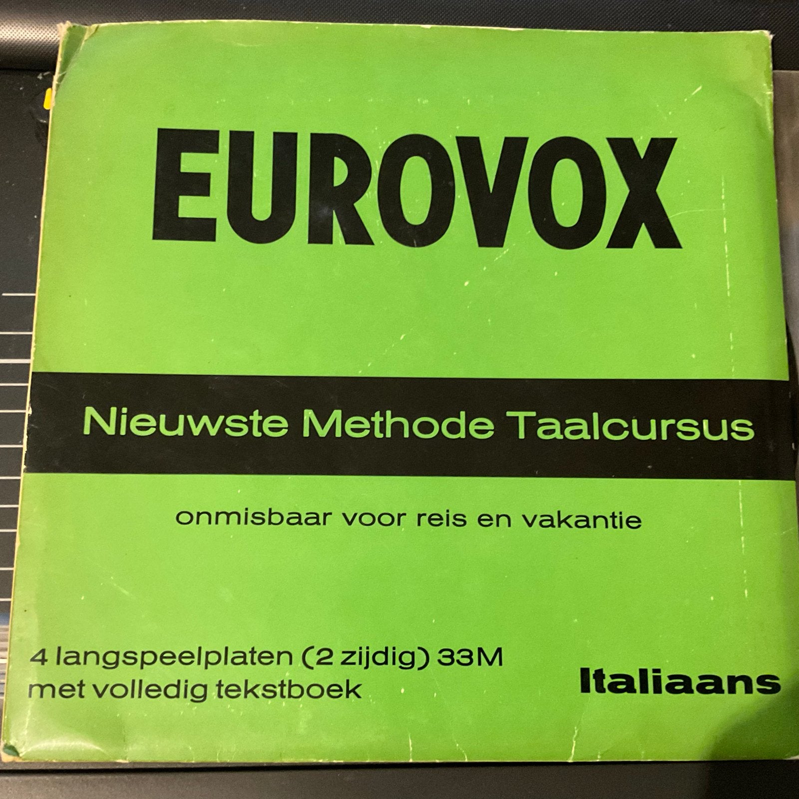 Eurovox Nieuwste Methode Taalcursus Italiaans (FD + boek), Gebruikt, Overige genres, 7 inch, Ophalen of Verzenden