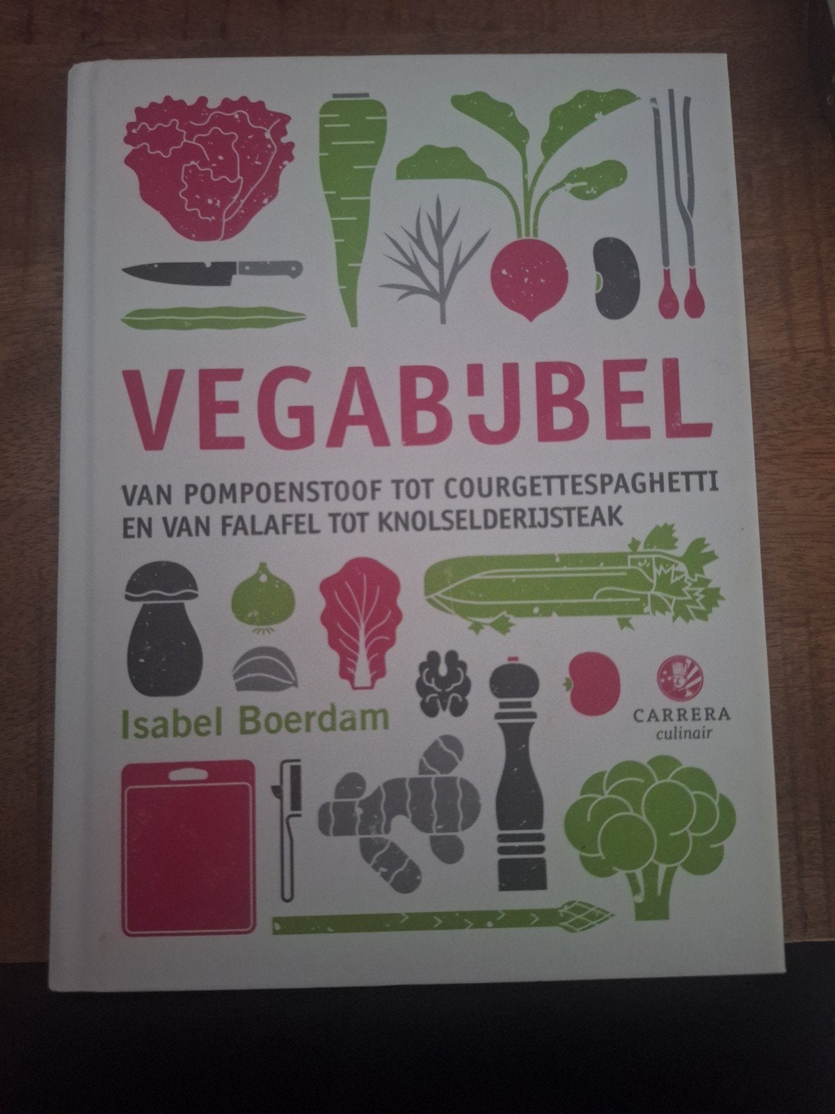 Isabel Boerdam - Vegabijbel, Boeken, Ophalen of Verzenden, Zo goed als nieuw, Isabel Boerdam, Vegetarisch