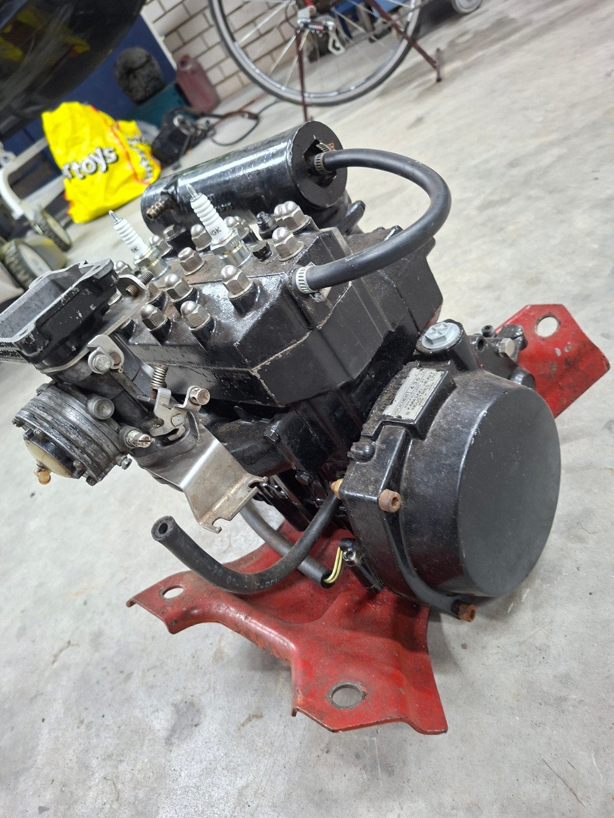 kawasaki 436cc jetski motorblok, Ophalen, Gebruikt, Motor en Techniek, Motorboot