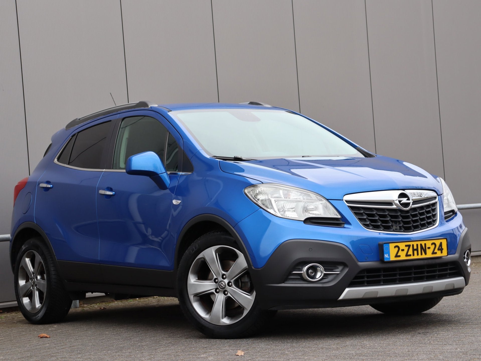 Opel Mokka 1.4 T Cosmo navi H LEER airco camera org NL, Voorwielaandrijving, Euro 5, Gebruikt, 4 cilinders