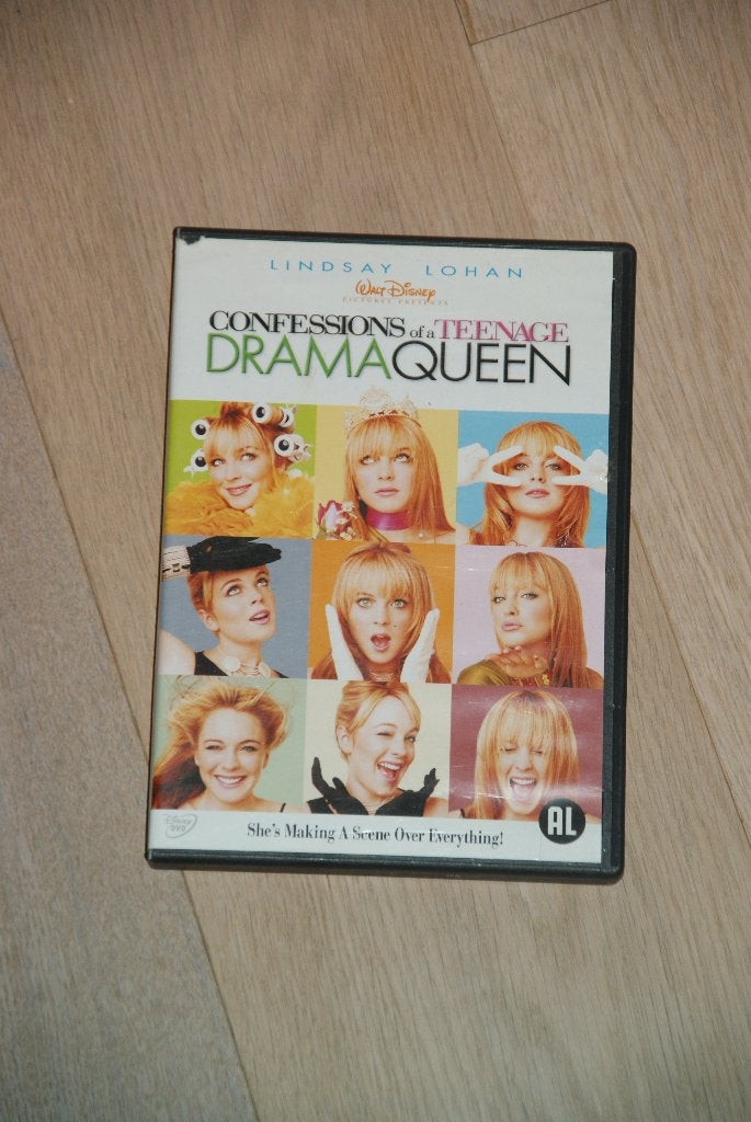 T.k. Dvd Confessions of a teenage dramaqueen, Lindsay Lohan, Alle leeftijden, Nederlands, Romantische komedie, Ophalen of Verzenden