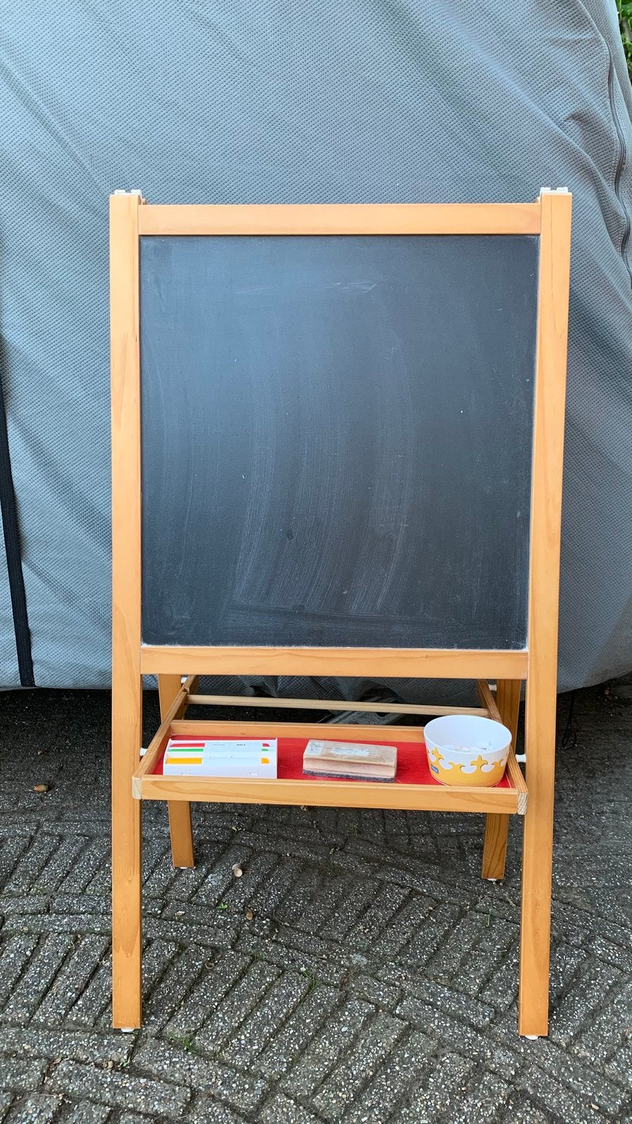 Schoolbord, Ophalen, Zo goed als nieuw