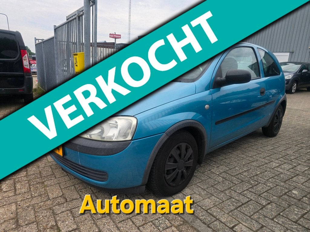 Opel Corsa 1.2-16V Easytronic Automaat, Auto's, 450 kg, Gebruikt, 31 €/maand, Blauw
