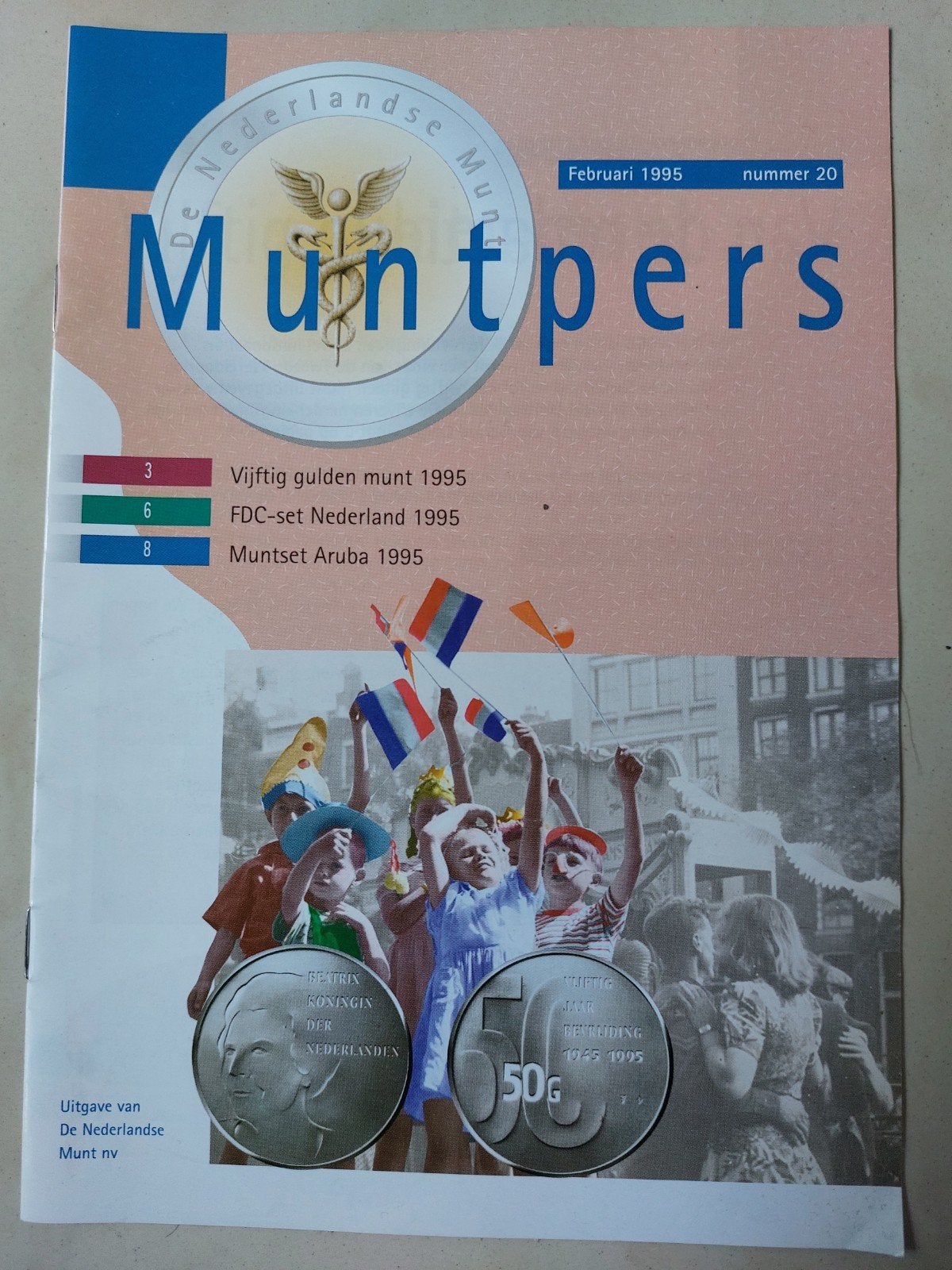 Blad muntpers februari 1995, Ophalen of Verzenden